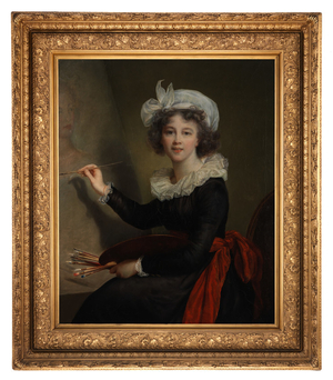 Copy of the Self-portrait of Elisabeth Louise Vigée Le Brun (1755-1842)
