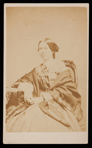 Studio portrait of Frances Greely Curtis, Boston, Mass., undated