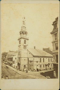 Exterior view of the Old South Meeting House, Boston, Mass., 1877