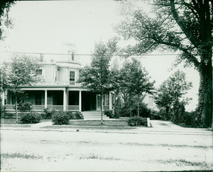 Exterior view of the Dr. Chase Residence, Shrewsbury, Mass., undated