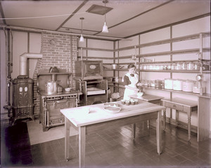 Hospital kitchen, Brookline