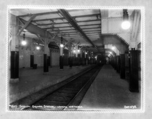 Scollay Sq. Station, looking northerly