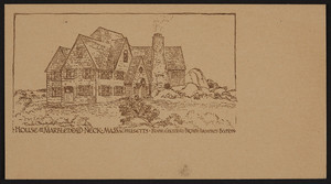 Trade card for Frank Chouteau Brown, architect, Boston, Mass., ca. 1902