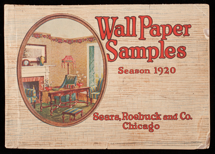 Wall paper samples, season 1920, Sears, Roebuck and Co., Chicago, Illinois