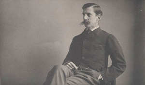 Oliver W. Holmes Jr., seated, facing left