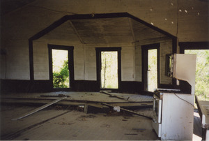 Interior of Mt. Zion CME Church, site of the Freedom School in 1964