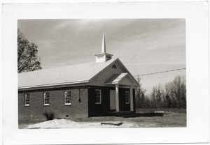 Antioch Church (Blue Mountain, Miss.) after reconstruction
