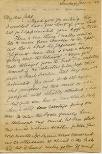 Letter from Katherine W. Atkins to Caleb Foote
