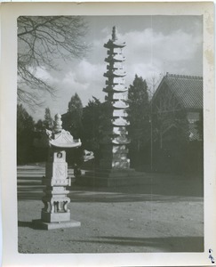 Stone pagodas
