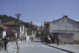 Street at entrance to old town