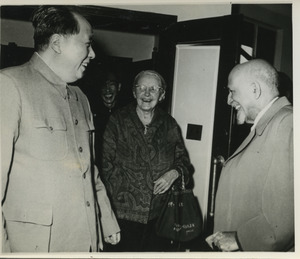 Mao Zedong, Anna Louise Strong, and W. E. B. Du Bois