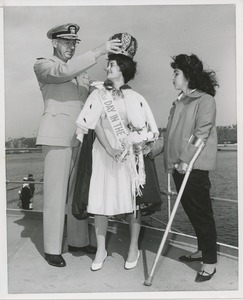 Georgette Lesch crowned on boat ride