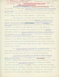 Transcript of letter from J. C. Hathaway to Erasmus Darwin Hudson