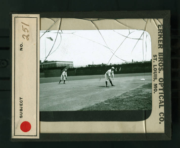 Leslie Mann Baseball Lantern Slide, No, 251