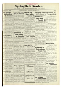 The Springfield Student (vol. 28, no. 12) October 27, 1937