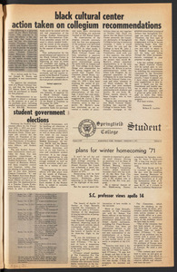 The Springfield Student (vol. 58, no. 13) Feb. 4, 1971
