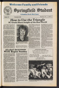 The Springfield Student (vol. 103, no. 4) Oct. 13, 1988