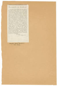 Naismith or Gulick?, Holyoke YMCA Bulletin, 1903
