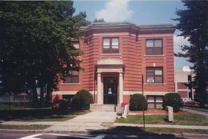 Front View of Weiser Hall at Springfield College, 2001