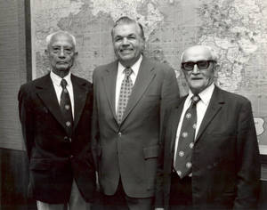 President Locklin, Bartolome, and First (June 1979)