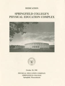 Physical Education Complex Dedication Pamphlet
