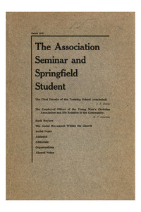 The Association Seminar (vol. 18 no. 6), March, 1910