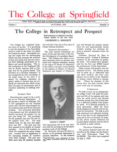 The Bulletin (vol. 1, no. 4), October 1927