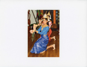 Photograph of Angkor Dance Troupe performing a classical dance, 2005