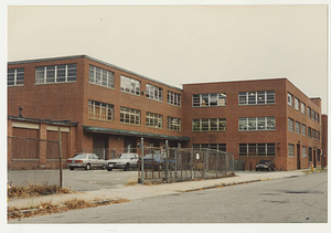 The back area of the Living Center and Blake Hall (1994)