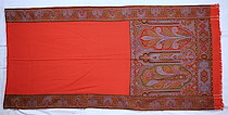 Red Paisley Shawl