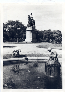 George Washington Equestrian Statue and Boy and Bird Fountain, Boston Public Garden