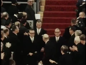 Nixon; American Experience; LBJ arrives, Nixon inauguration, 1969