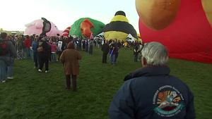 Balloon Fiesta; Sid Cutter, Founder of the Albuquerque International Balloon Fiesta at 2008 Fiesta