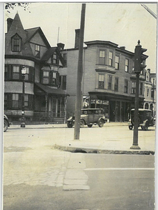 School and Main St.