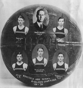 Wakefield High School boys basketball, 1929-1930