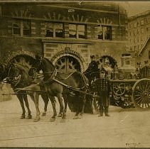 Engine 2 in front of Station G