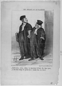 - Enfin! nous avons obtenu la séparation des biens des deux époux. - Il est bien temps, le procès les a ruinés tous les deux!