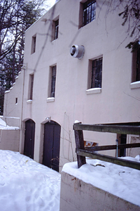 Back of the Pueblo of the Seven Fires in winter