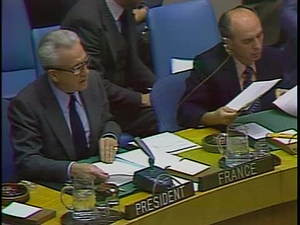 U.N. Security Council Session on Iran