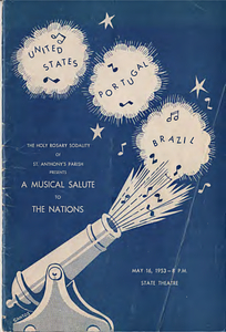 Saint Anthony's Holy Rosary Sodality "Musical Salute to the Nations" (1953)