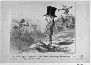 - Faut espérer que grâce à ces précautions, ce diable d'Oïdum ne pénétra pas dans mes vignes... il n'osera pas... non plus que mossieu Tuckéri...