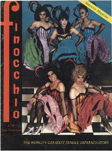 Finocchio Club San Francisco: The World's Greatest Female Impersonators Souvenir Magazine (1983)