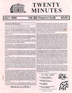 Twenty Minutes (July, 1990)