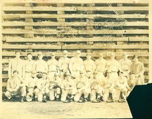 Suffolk University's men's baseball team, 1949