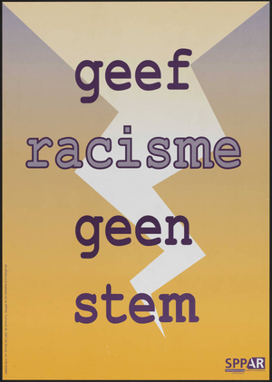 Geef racisme geen stem