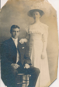 John MacCrimmon Sykes & Gertrude May Sykes wedding picture