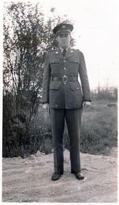 William in his military uniform WWII