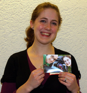 Erin Kennedy at the Stoneham Mass. Memories Road Show