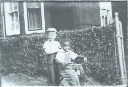 Neal and his lifelong friend, Warren George