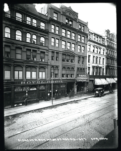 Buildings on west side Washington Street, numbers 613-627